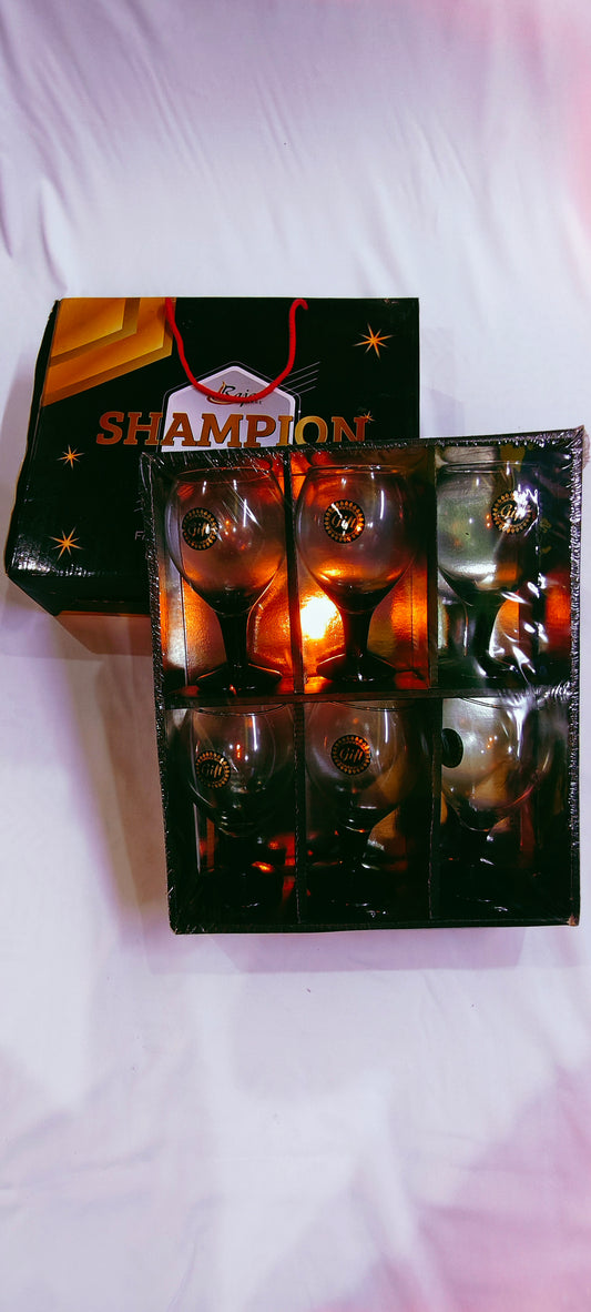 Shampion glass 🍷